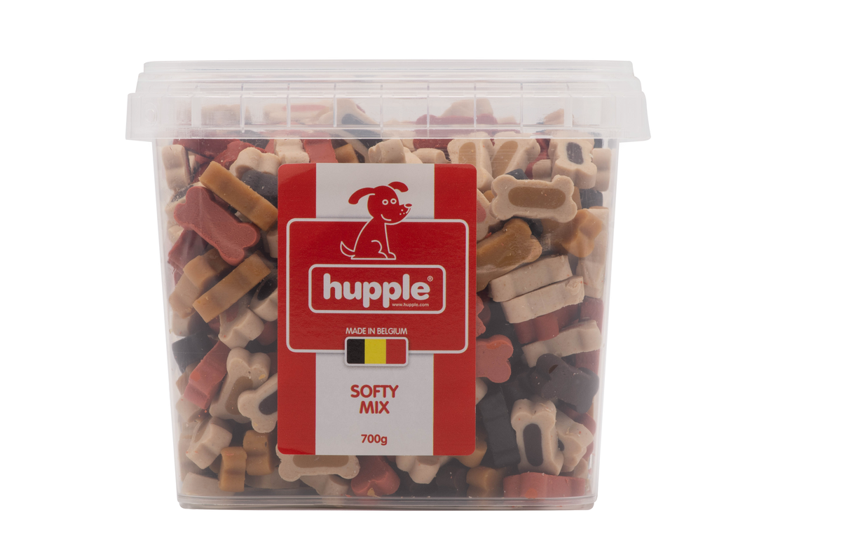 Hupple Softy Mix – 700 g – hondensnack van Hupple