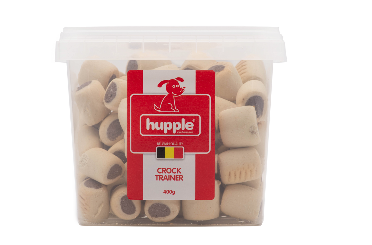 Hupple Crock Trainer – 400 g – hondensnack van Hupple
