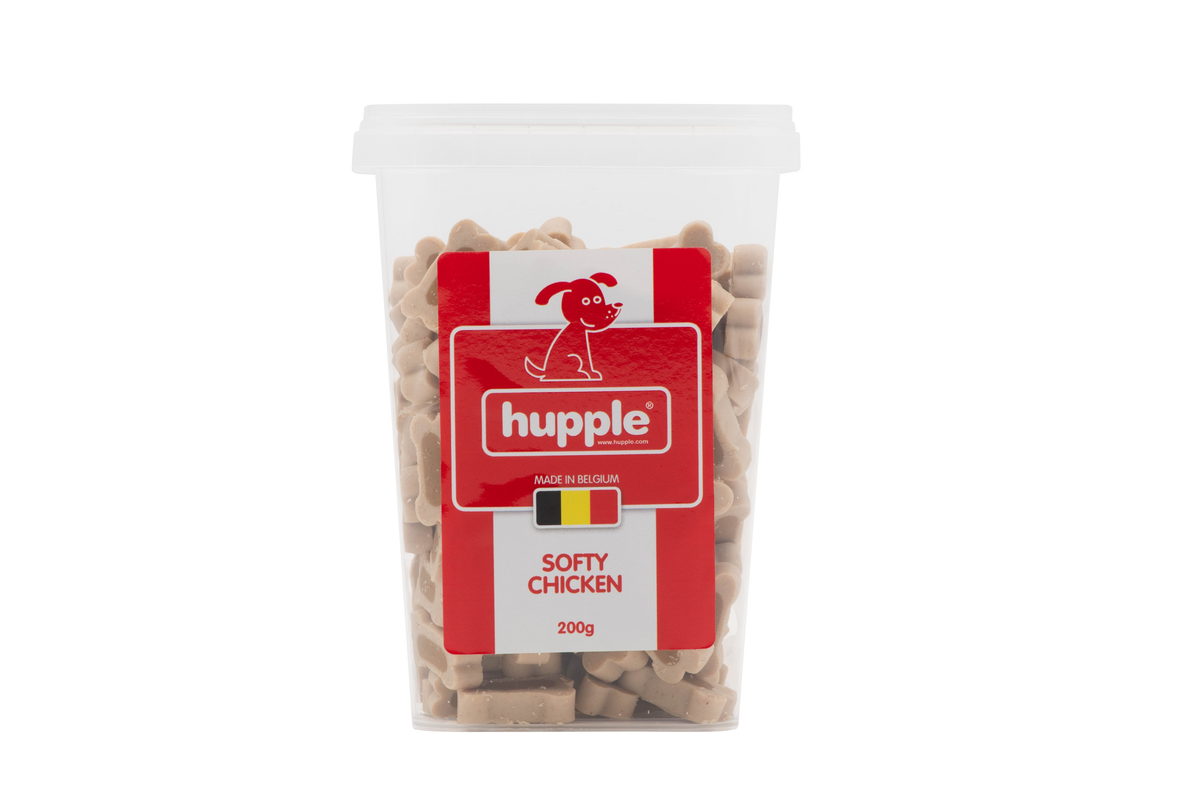 Hupple Softy Chicken – 200 g – hondensnack van Hupple