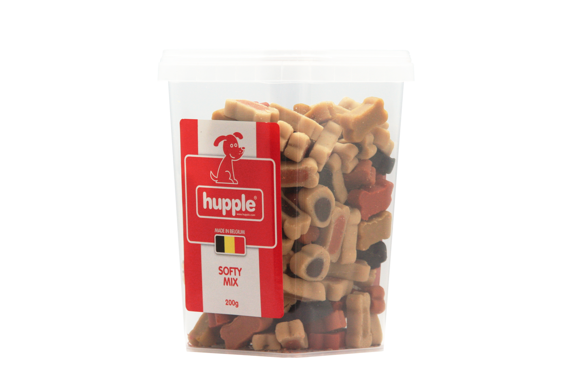 Hupple Softy Mix – 200 g – hondensnack van Hupple