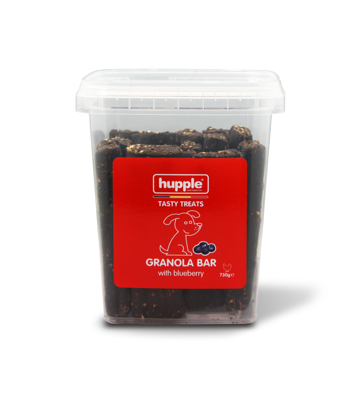 Hupple Granola Bar Blueberry – 730 g – hondensnack van Hupple