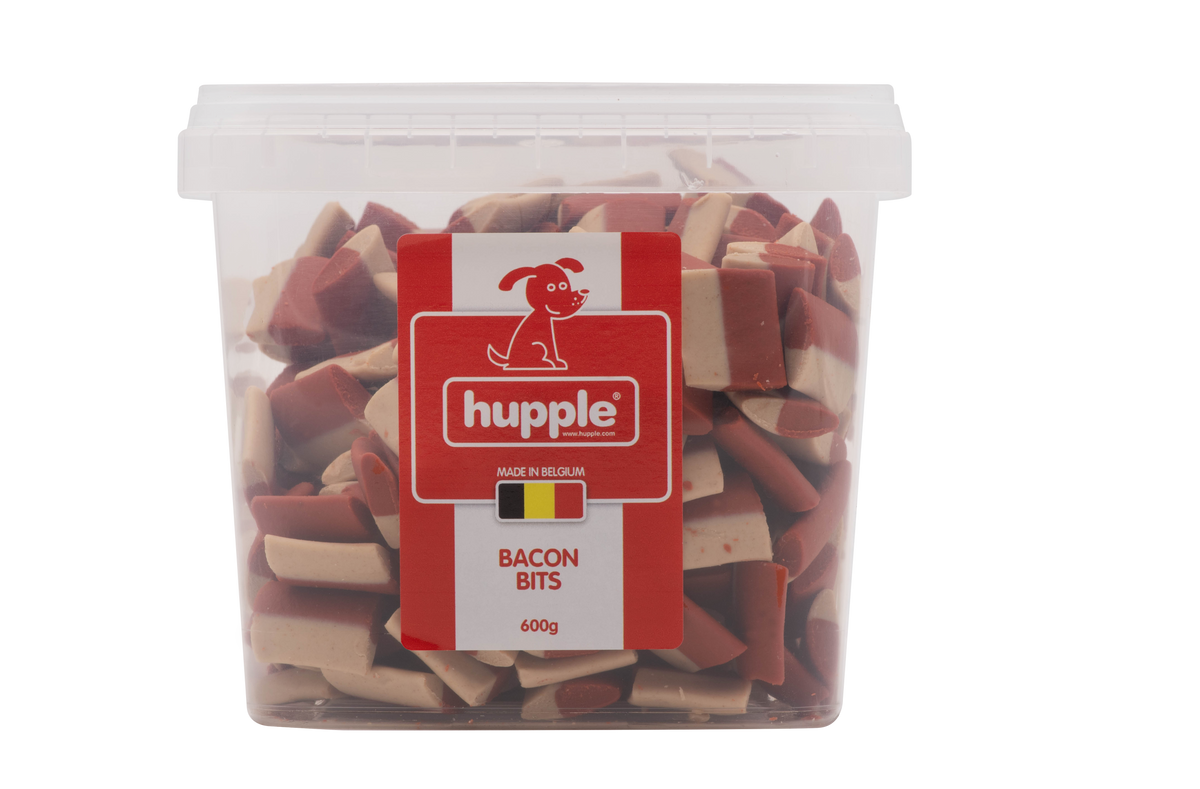 Hupple Softy Bacon Bits – 600 g – hondensnack van Hupple