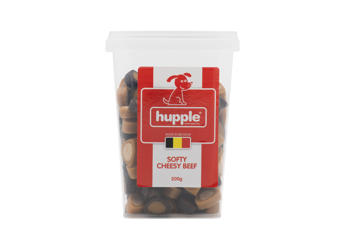 Hupple Softy Cheesy Beef – 200 g – hondensnack van Hupple
