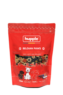 Hupple Softy Belgian Paws – 700 g – hondensnack van Hupple