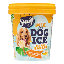 Verpakking Smoofl honden ijsmix banaan 160gr
