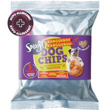 Verpakking Smoofl dog chips kangoeroe 50gr