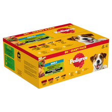 Pedigree Adult Mix Selectie in Saus 80 × 100 g – productverpakking