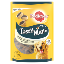 Pedigree Tasty Minis Cheesy Bites 140 g – productverpakking