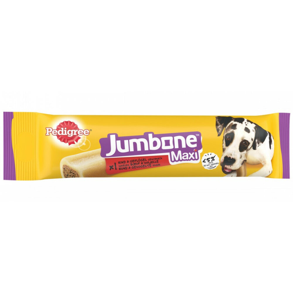 Pedigree Jumbone Maxi Rund & Gevogelte 180 g – productverpakking