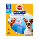 Pedigree DentaStix Mini Megapack 105 stuks 1,65 kg – productverpakking