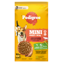 Pedigree Adult Mini Rund & Groenten Hondenbrokken 12 kg – productverpakking