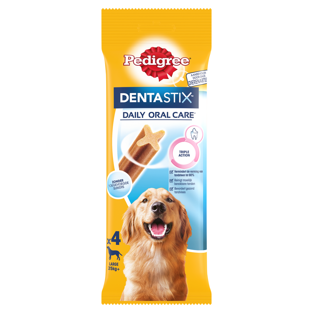 Pedigree DentaStix Maxi 4 stuks 154 g – productverpakking