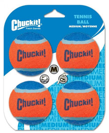 Chuckit! Tennis Ball – M, 4 stuks – productafbeelding