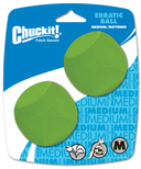 Chuckit! Erratic Ball – M, 2 stuks – productafbeelding