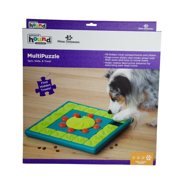 Blauwe Outward Hound Nina Ottosson MultiPuzzle level 4