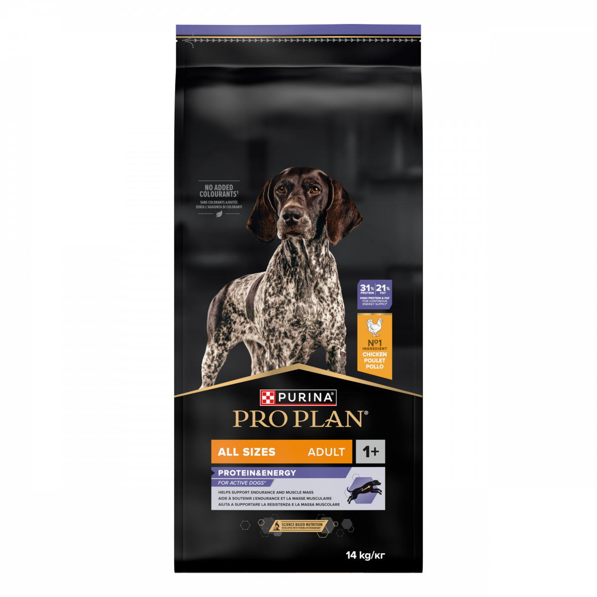 Pro Plan adult all sizes performance kip 14kg, 14 kg, EAN 7613035122833