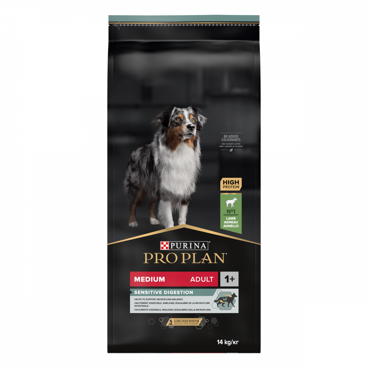 Pro Plan adult medium sensitive digestion lam 14kg, 14 kg, EAN 7613035214774