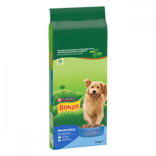Bonzo Menubrokken Adult Kip, Rund & Groenten 15 kg – Bonzo droogvoer verpakking