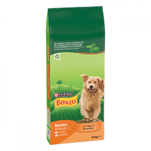 Bonzo Senior Kip & Groenten 15 kg – Bonzo droogvoer verpakking