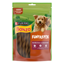 Bonzo Funtastix Bacon & Kaas 175 g – Bonzo hondensnack verpakking