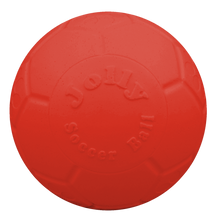 Oranje Jolly Soccer Ball voor honden 15 cm