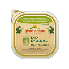 Almo Nature BioOrganic hond kuipje kip & groenten 300 g – natvoer voor honden