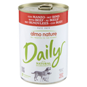 Almo Nature Daily hond blik rund 400 g – natvoer voor honden