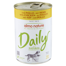 Almo Nature Daily hond blik kip 400 g – natvoer voor honden