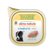 Almo Nature HFC hond kuipje Complete kip & rosemarijn 150 g – natvoer voor honden