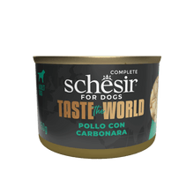 Schesir Taste The World hond blik kip carbonara 150gr, 150 g
