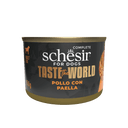 Schesir Taste The World hond blik kip paella 150gr, 150 g