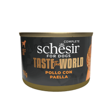 Schesir Taste The World hond blik kip paella 150gr, 150 g