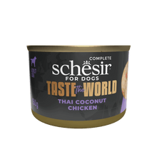 Schesir Taste The World hond blik kip thai coconut 150gr, 150 g
