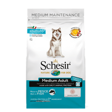 Schesir hond dry maintenance medium vis 3kg, 3 kg