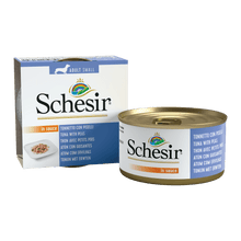 Schesir hond blik saus tonijn&erwten 85gr, 85 g