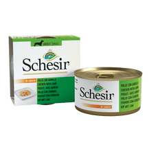 Schesir hond blik saus kip&lam 85gr, 85 g