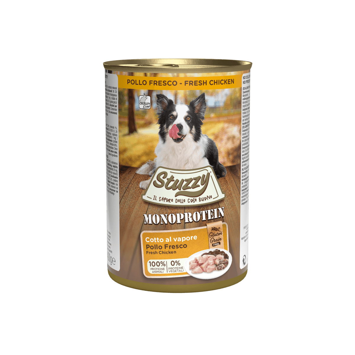 Stuzzy Monoprotein met kip – 400 g verpakking