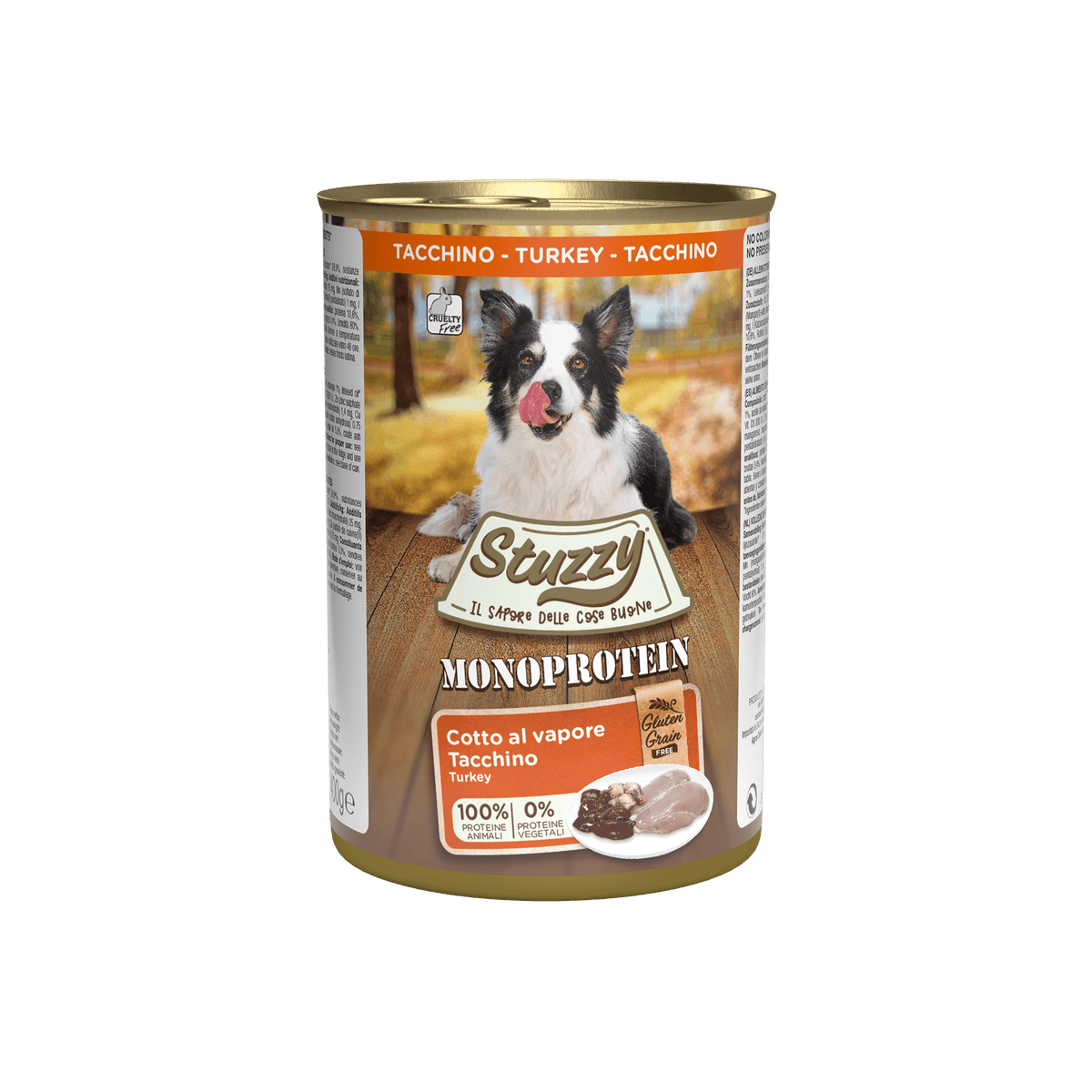 Stuzzy Monoprotein met kalkoen – 400 g verpakking