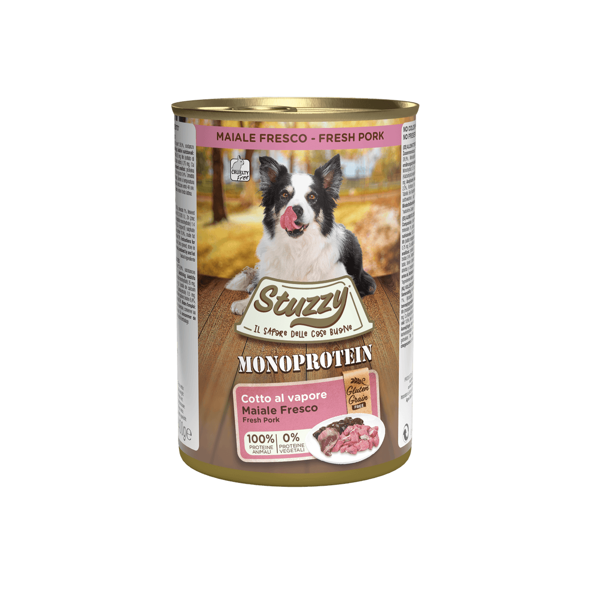 Stuzzy Monoprotein met varken – 400 g verpakking