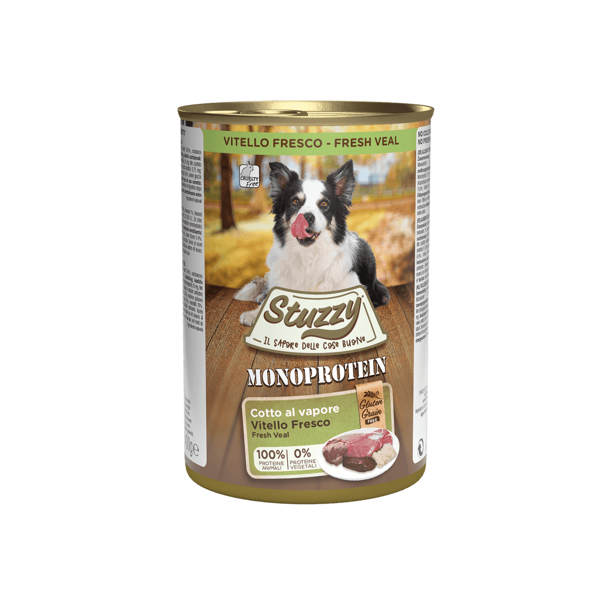 Stuzzy Monoprotein met kalf – 400 g verpakking