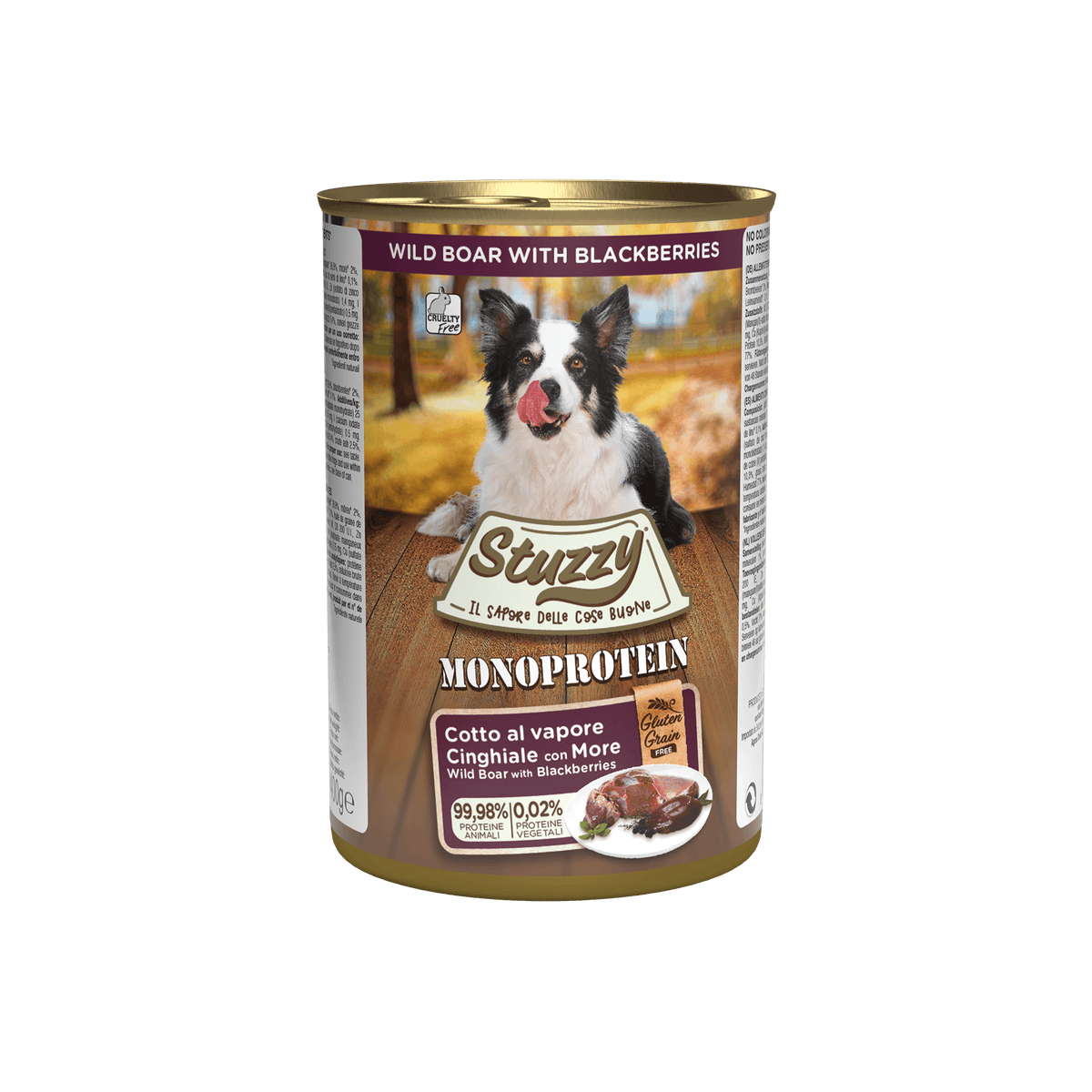 Stuzzy Monoprotein met zwijn – 400 g verpakking