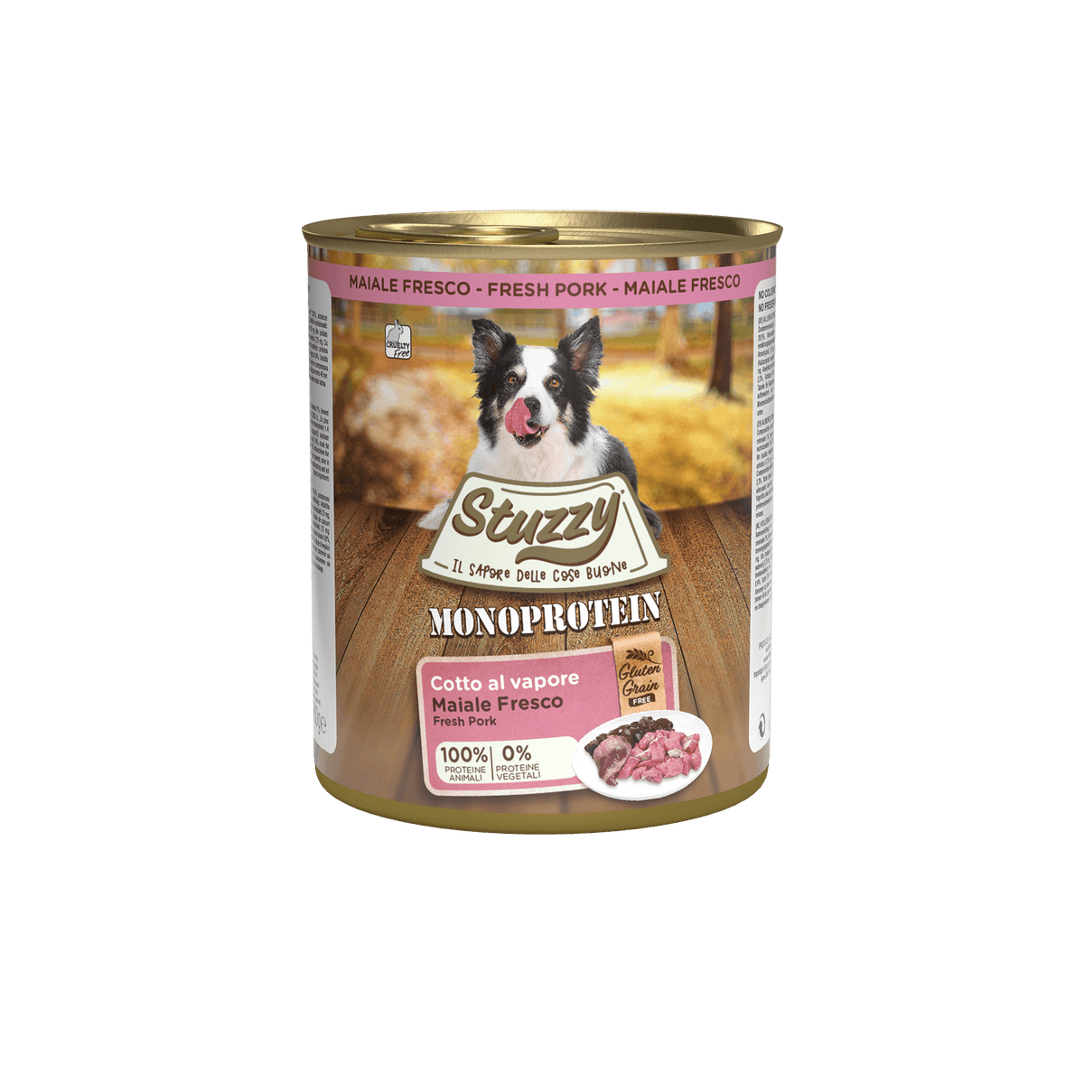 Stuzzy Monoprotein met varken – 800 g verpakking
