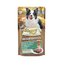 Stuzzy Monoprotein graanvrij met kalf en snijbiet – 150 g verpakking
