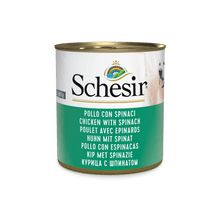 Schesir hond blik gelei kip&spinazie 285gr, 285 g