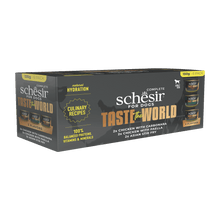 Schesir Taste the World variety pack met 6 blikken van 150 g