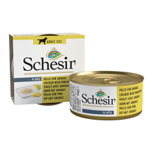 Schesir hond blik gelei kip&ananas 150gr, 150 g