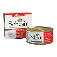 Schesir hond blik gelei kip&rund 150gr, 150 g