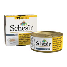 Schesir hond blik gelei kip&ham 150gr, 150 g
