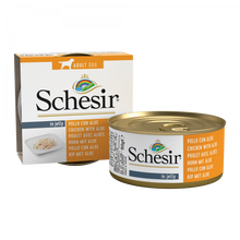 Schesir hond blik gelei kip&aloe 150gr, 150 g