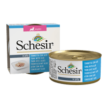 Schesir puppy blik gelei tonijn&aloe 150gr, 150 g